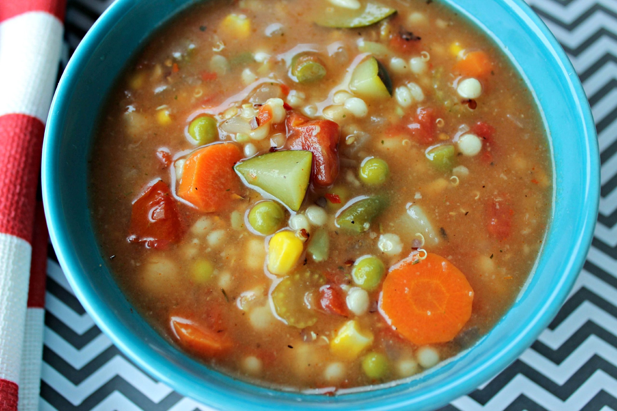 Healthy and Hearty Vegetarian Herbal Soup Recipe