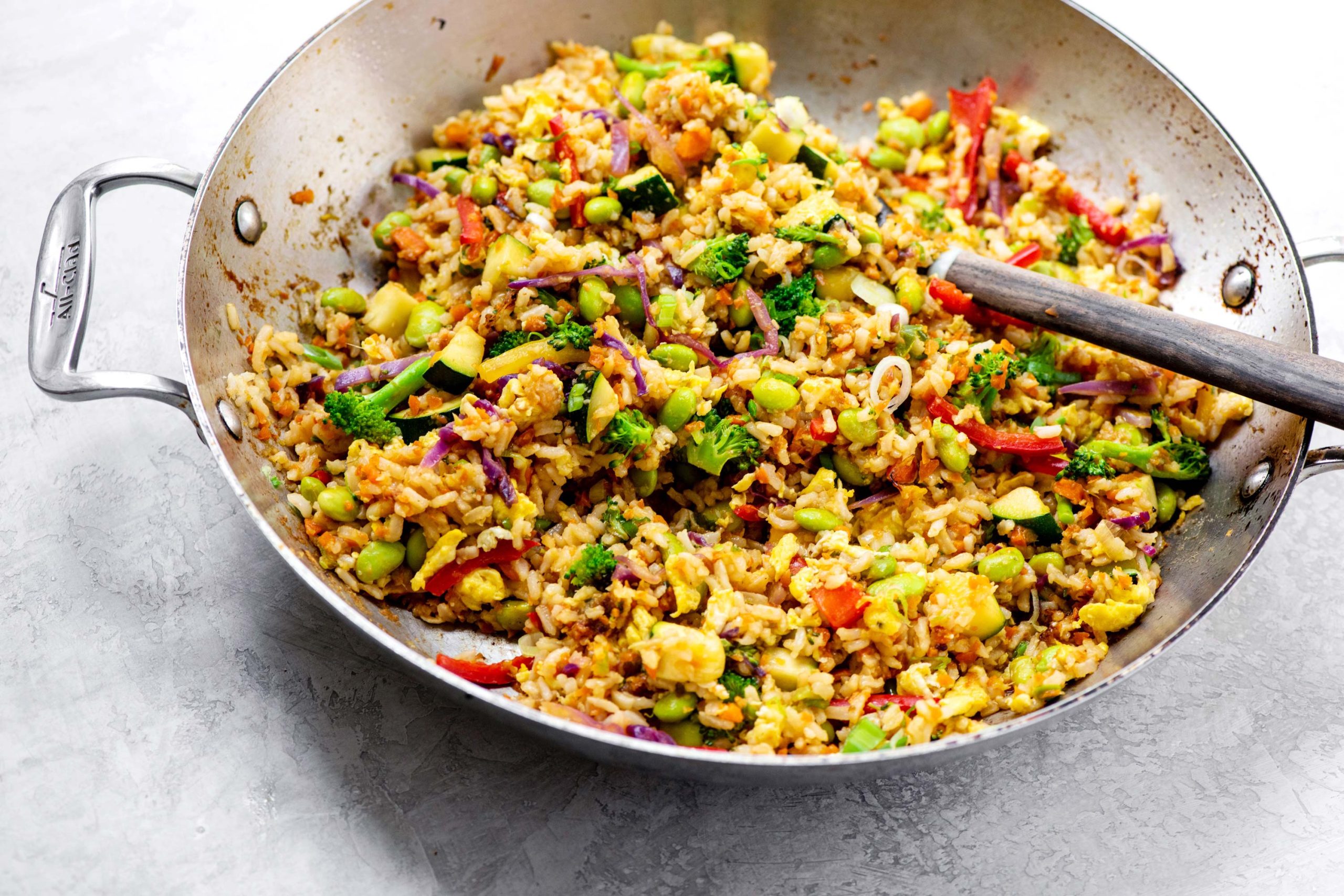 Quick and Easy Vegetarian Rice Stir Fry Recipe - Perfect for Busy Weeknights
