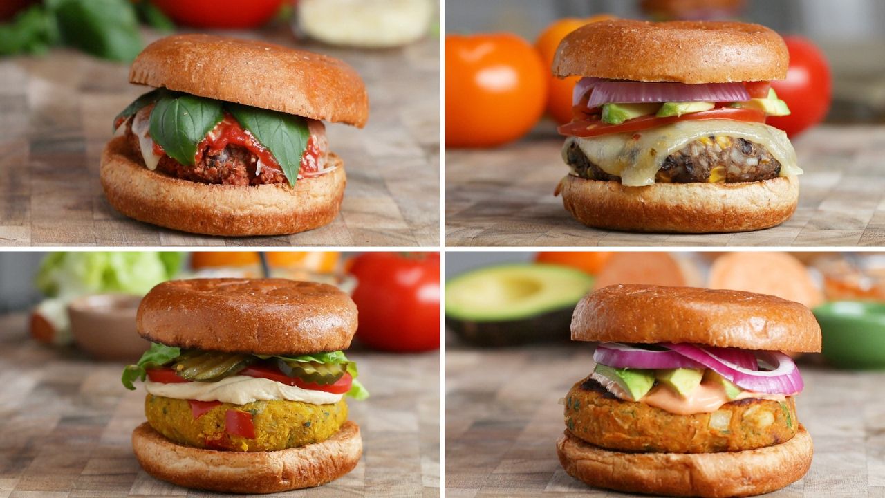 Spice Up Your Veggie Game with These Caribbean Burgers